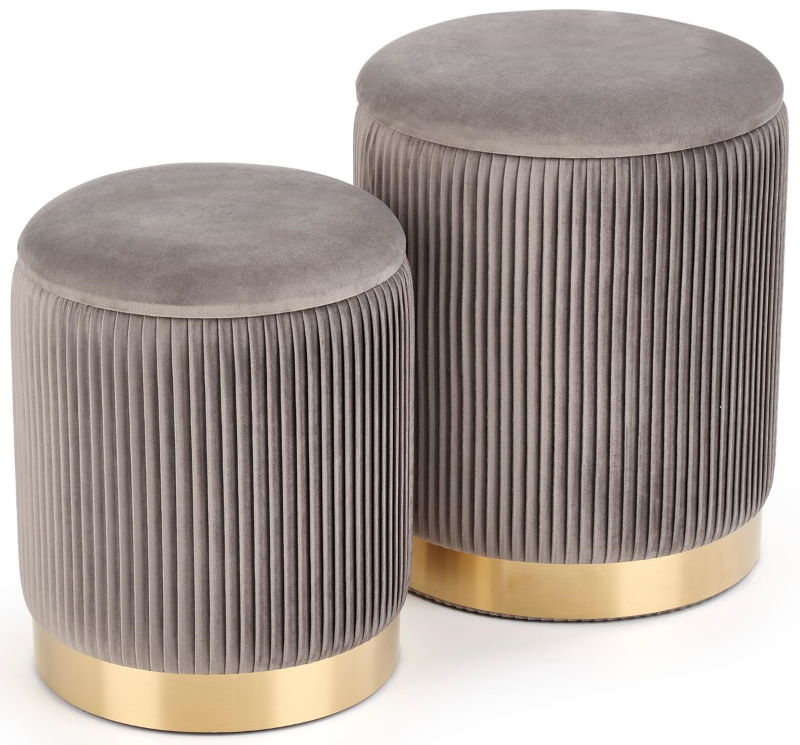 Фото Комплект Halmar Monty (2 пуфа) от производителя Halmar  в Красноперекопске по цене 11 440 ₽