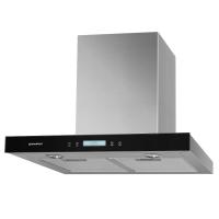 Вытяжка купольная Prima plus 60 (600х500хh400(780)) (Материал Металл/Стекло , Цвет Металлик/Черный) в Красноперекопске от производителя в интернет магазине Планета Комфорта Вытяжка купольная Prima plus 60 (600х500хh400(780)) (Материал Металл/Стекло , Цвет Металлик/Черный) в Красноперекопске от производителя