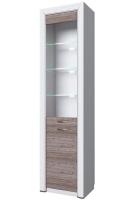 Фото  шкаф-витрина 1v1d оливия (olivia) производитель Анрэкс