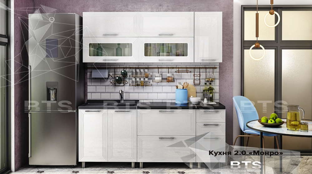 Фото Кухня Монро (2,0) от производителя БТС  в Красноперекопске по цене 38 040 ₽