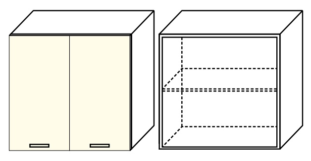 Фото Кухня Диана-4 (ЛДСП) шкаф настенный 1000 (ШВ-101) от производителя Фант-мебель в Красноперекопске по цене 3 380 ₽