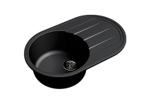 Мойка Ewigstein elegant 50F (ГР 762х480хh200) (шир.ящ.min 500) (Цвет мойки черный) в Красноперекопске от производителя в интернет магазине Планета Комфорта Мойка Ewigstein elegant 50F (ГР 762х480хh200) (шир.ящ.min 500) (Цвет мойки черный) в Красноперекопске от производителя