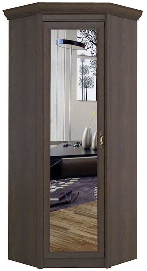 Фото Шкаф Флоренция 641 (87) угловой (с зеркалом) от производителя Яна в Красноперекопске по цене 38&nbsp;220 ₽