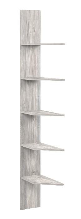 Полка открытая Денвер (риббек серый (СБК) )