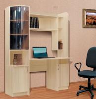 Стол компьютерный Омега-1  (лдсп, лдсп-венге,  венге, дуб млечный (Фант-мебель) ) в Красноперекопске от производителя 