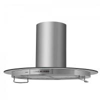 Вытяжка островная Tees 90 (900х900хh650(985)) (Материал Металл/Стекло , Цвет Металлик/Прозрачный) в Красноперекопске от производителя в интернет магазине Планета Комфорта Вытяжка островная Tees 90 (900х900хh650(985)) (Материал Металл/Стекло , Цвет Металлик/Прозрачный) в Красноперекопске от производителя