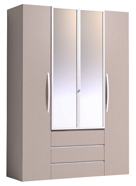 Фото Шкаф Брауни (Brownie)-555 (160) четырехдверный от производителя Глазов в Красноперекопске по цене 49 580 ₽