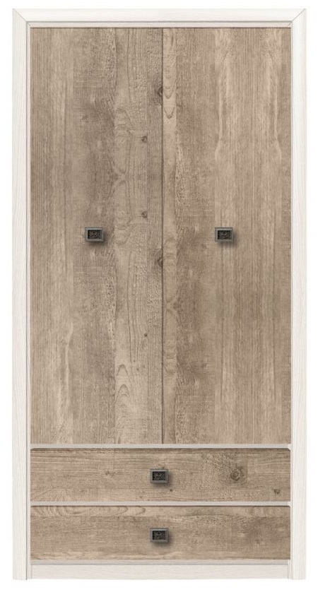 Фото Шкаф Коен REG2D2S (104) двухдверный от производителя Black Red White (БРВ) в Красноперекопске по цене 29&nbsp;890 ₽