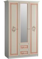 Шкаф Алиса (129) трехдверный с ящиками  (дуб саттер, крем,(Мебельсон)) в Красноперекопске от производителя в интернет магазине Планета Комфорта Шкаф Алиса (129) трехдверный с ящиками  (дуб саттер, крем,(Мебельсон)) в Красноперекопске от производителя