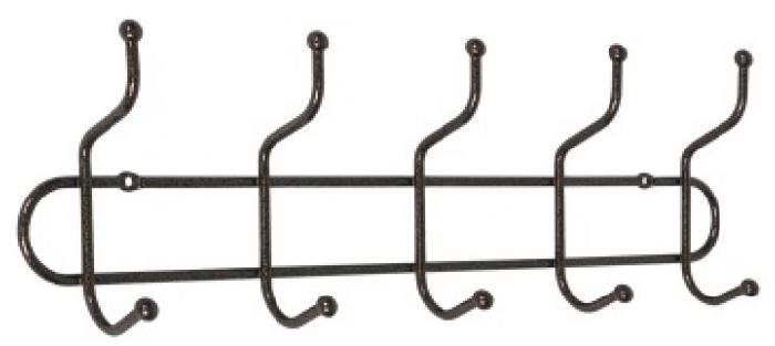 Вешалка настенная Дружба 5 (медный антик  (Завод металлических изделий) )