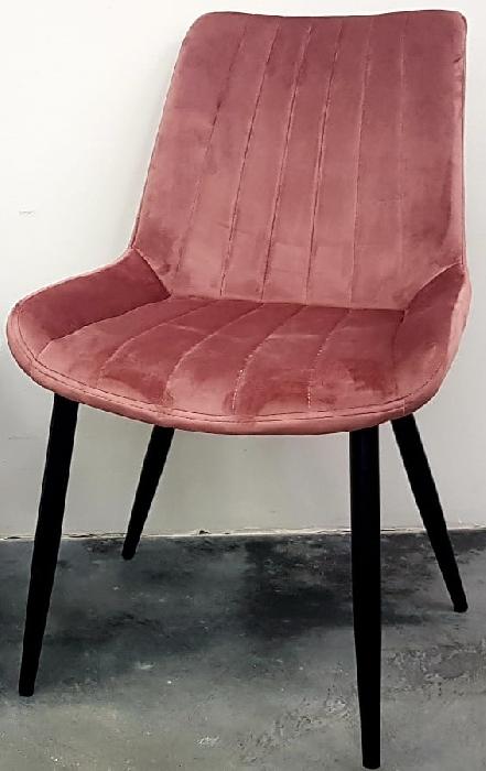Кресло DC810 ( Обивка стула:велюр, черный, коралл (La-alta) ) Кресло DC810 ( Обивка стула:велюр, черный, коралл (La-alta) )