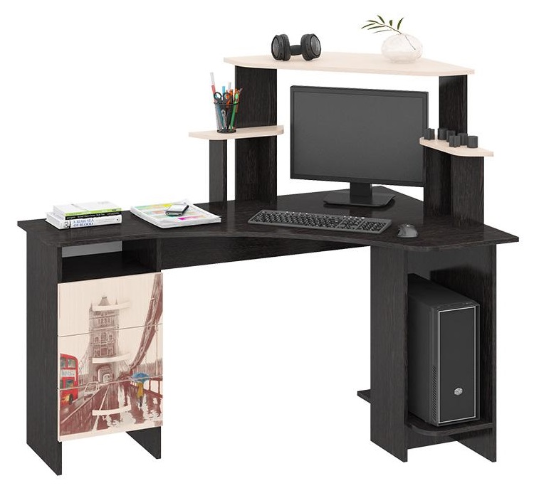 Фото Стол компьютерный Бумеранг-3Н(М) (П) от производителя ТриЯ в Красноперекопске по цене 15&nbsp;410 ₽