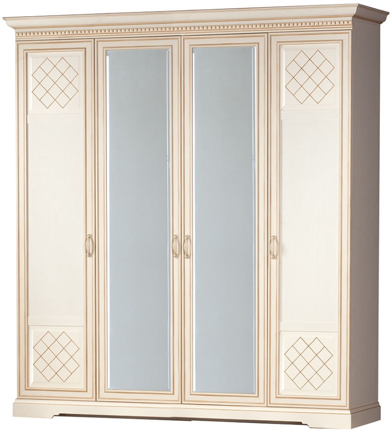 Фото Шкаф Парма 814 (207) четырехдверный от производителя Яна в Красноперекопске по цене 89&nbsp;970 ₽