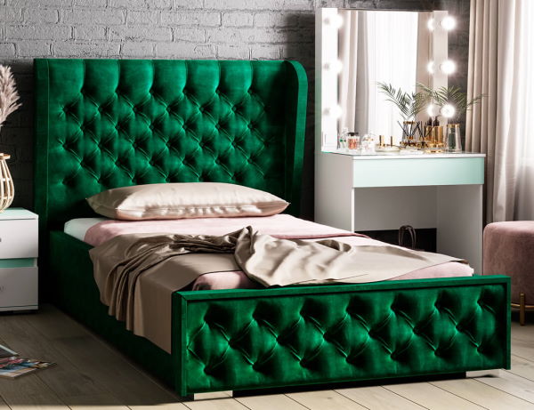 Фото Кровать односпальная Франческа (СМ 120х200) без основания от производителя Мебелони в Красноперекопске по цене 26&nbsp;570 ₽