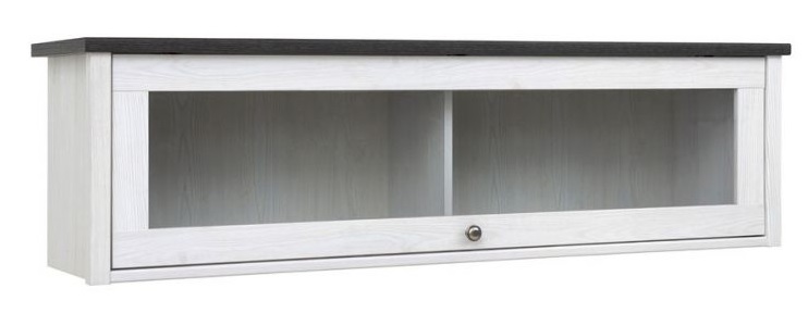 Фото Полка-витрина Порто SFW1W от производителя Black Red White (БРВ) в Красноперекопске по цене 10 470 ₽