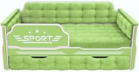 Фото  кровать детская спорт (см 80х180) с 1 ящиком производитель DarDav