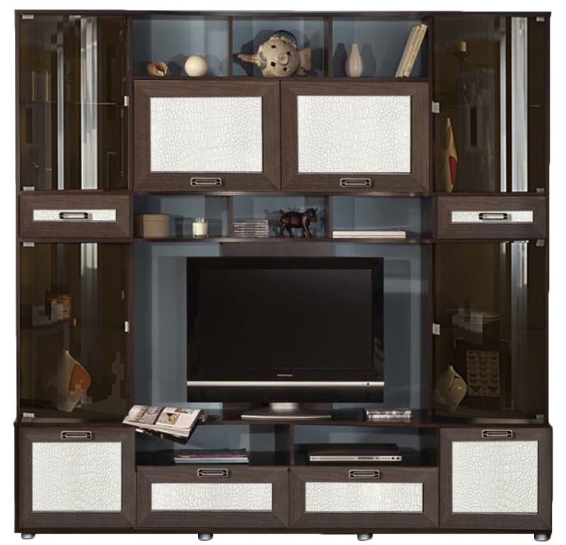 Фото Гостиная Аллегро вар.№4 экокожа от производителя Диал в Красноперекопске по цене 25&nbsp;000 ₽