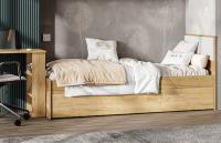 Фото  кровать односпальная милан (см 90х200) без основания производитель SV-мебель