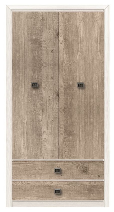 Фото Шкаф Коен SZF2D2S (104) двухдверный от производителя Black Red White (БРВ) в Красноперекопске по цене 28 400 ₽