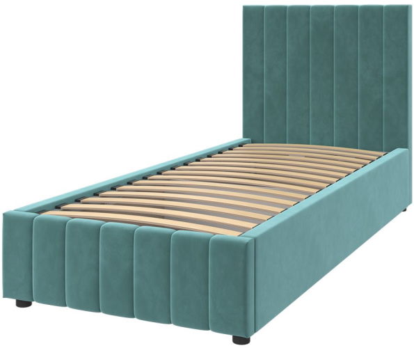 Фото Кровать односпальная Нельсон (Вертикаль) (СМ 90х200) без основания от производителя Браво-мебель в Красноперекопске по цене 12&nbsp;670 ₽