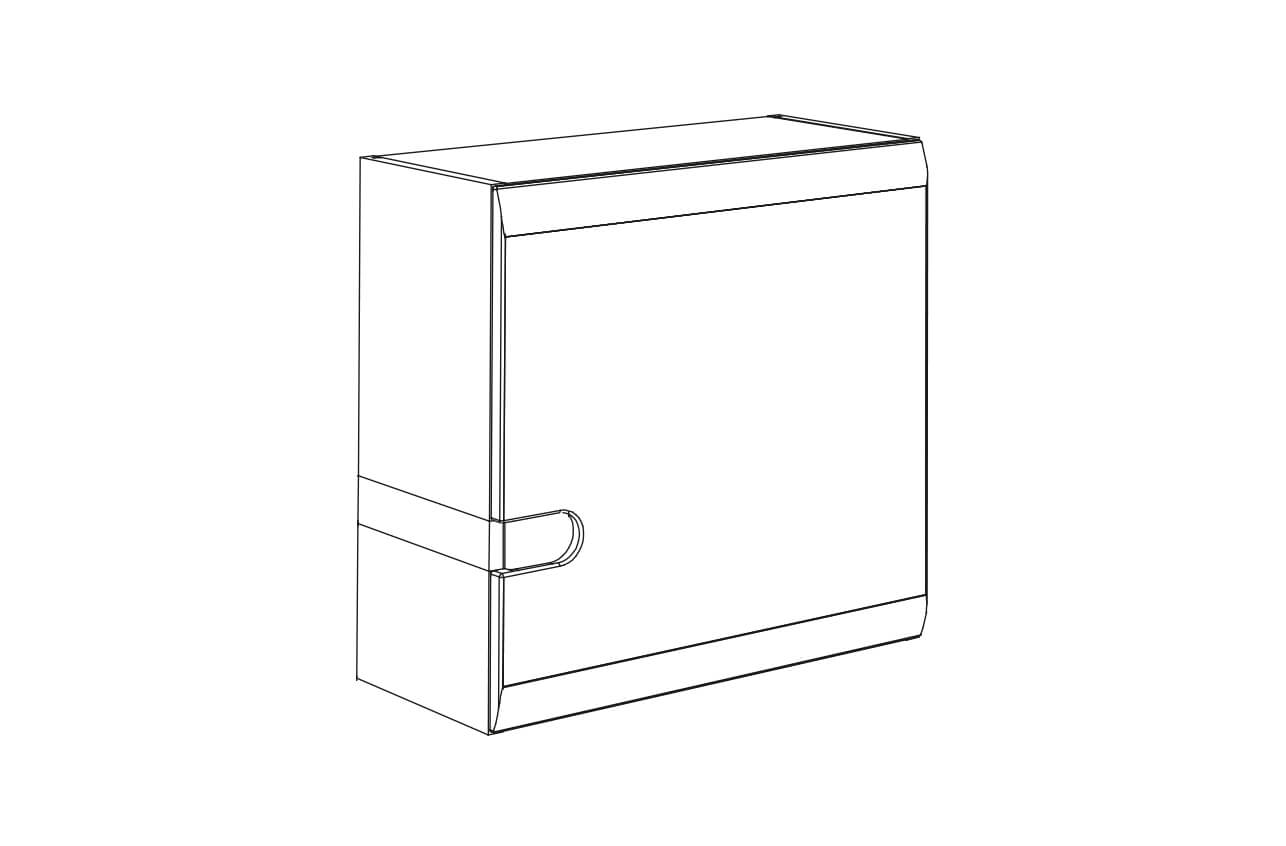 Фото Шкаф навесной 1D/TYP65 Линате (Linate) от производителя Анрэкс в Красноперекопске по цене 9 840 ₽