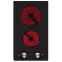 Варочная поверхность электрическая 2-х конф. Ventolux VB 62 (510х290хh46) (Материал корпуса Стеклокерамика , Цвет корпуса Чёрный) в Красноперекопске от производителя 