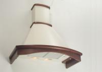 Вытяжка купольная Gretta (M) 90 (900х535хh895(1125)) (Материал Металл/Дерево , Цвет Бежевый/Орех) в Красноперекопске от производителя в интернет магазине Планета Комфорта Вытяжка купольная Gretta (M) 90 (900х535хh895(1125)) (Материал Металл/Дерево , Цвет Бежевый/Орех) в Красноперекопске от производителя