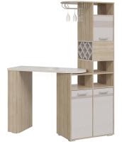 Шкаф-перегородка Барс (дуб ривьера-лен (Гранд Кволити) ) в Красноперекопске от производителя 