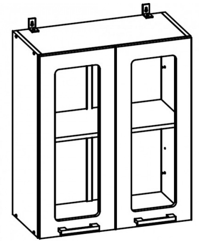 Фото Кухня Волна шкаф навесной Ш700с (72) от производителя SV-мебель в Красноперекопске по цене 6 710 ₽