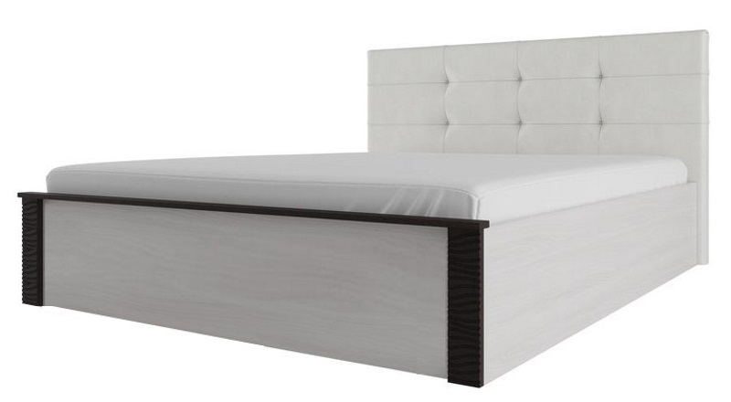 Фото Кровать двуспальная Гамма-20 с мягким изголовьем (СМ 180х200) без основания от производителя SV-мебель в Красноперекопске по цене 34 140 ₽