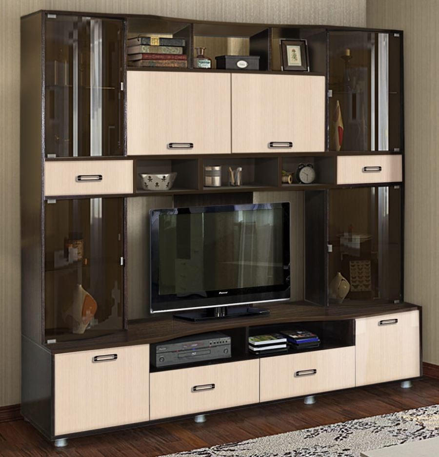 Фото Гостиная Аллегро вар.№4 ЛДСП от производителя Диал в Красноперекопске по цене 21&nbsp;710 ₽