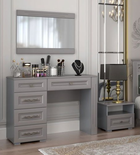 Фото Зеркало настенное Олимп с декоративными планками от производителя Браво-мебель в Красноперекопске по цене 4 420 ₽