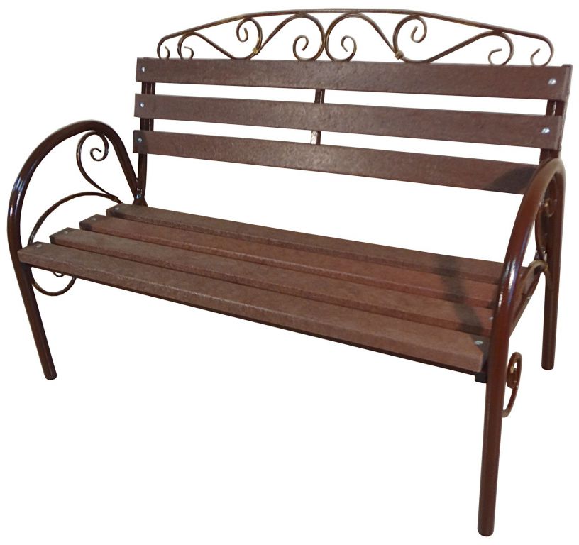 Фото Скамья Дуэт-Люкс (1264х680хh930) от производителя Металл-Конструкция в Красноперекопске по цене 11 280 ₽