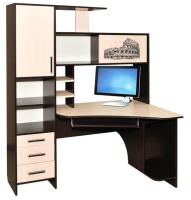 Стол компьютерный КЛ-6.0 (правый) (лдсп, лдсп-венге,  венге, дуб молочный (Росток) ) в Красноперекопске от производителя 