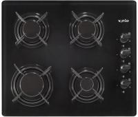 Варочная поверхность газовая 4-х конф. VENTOLUX HG640 - A1 GEE (580х500хh30)  (Материал корпуса Закалёное стекло , Цвет Черный) в Красноперекопске от производителя 
