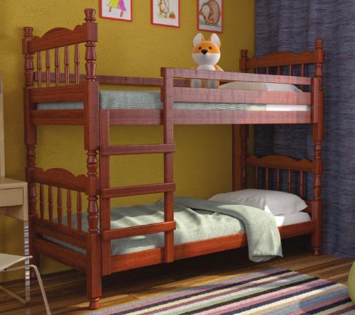 Фото krovati-s-vydvizhnymi-yashchikami кровать 2-х ярусная соня (см 80х189) с односторонними матрасами и выдвижными ящиками производитель Браво-мебель