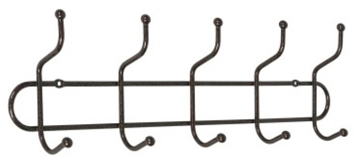 Фото Вешалка настенная Дружба 5 от производителя Завод металлических изделий в Красноперекопске по цене 290 ₽