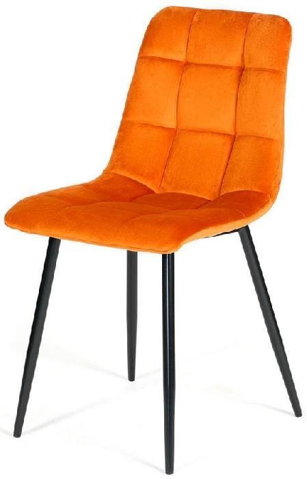 Стул Чили (Chilly) 7094 ( Обивка стула:вельвет, черный, рыжий (Tetchair) ) Стул Чили (Chilly) 7094 ( Обивка стула:вельвет, черный, рыжий (Tetchair) )