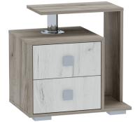 Фото  тумба прикроватная ольга-17 с 2-мя ящиками производитель Фант-мебель