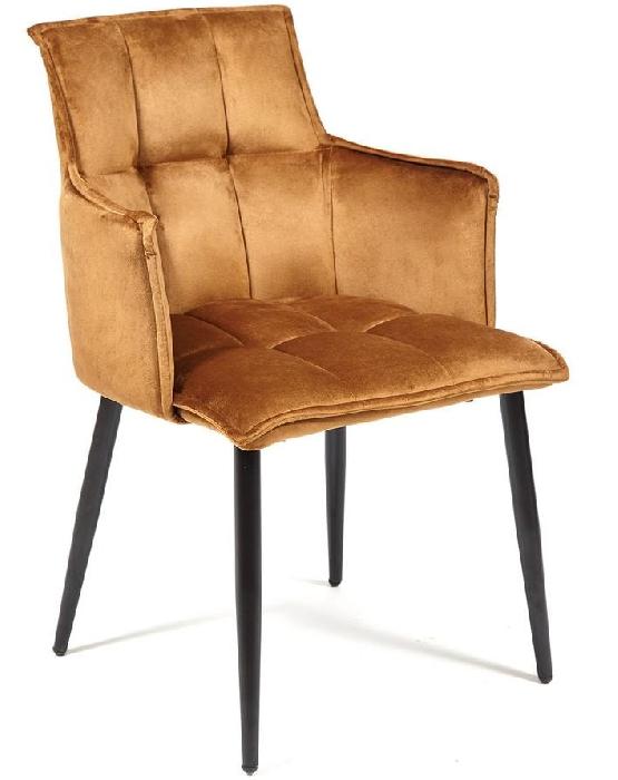 Кресло Саскиа (Saskia) (mod 8283) ( Обивка стула:ткань, черный, коричневый (Tetchair) ) Кресло Саскиа (Saskia) (mod 8283) ( Обивка стула:ткань, черный, коричневый (Tetchair) )