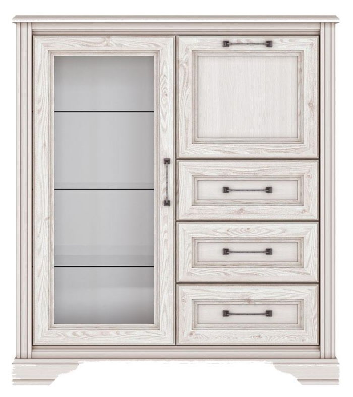Фото Тумба Stylius B169-KOM1W1B3S (с подсветкой) от производителя Black Red White (БРВ) в Красноперекопске по цене 37 910 ₽
