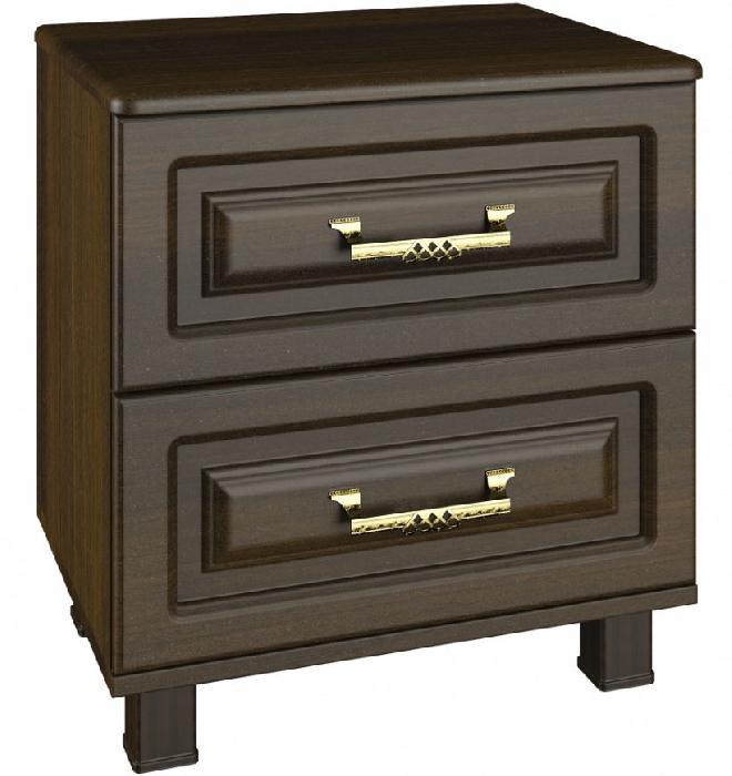 Тумба прикроватная Элизабет ЭМ-15 (орех темный, орех темный (Компасс) )