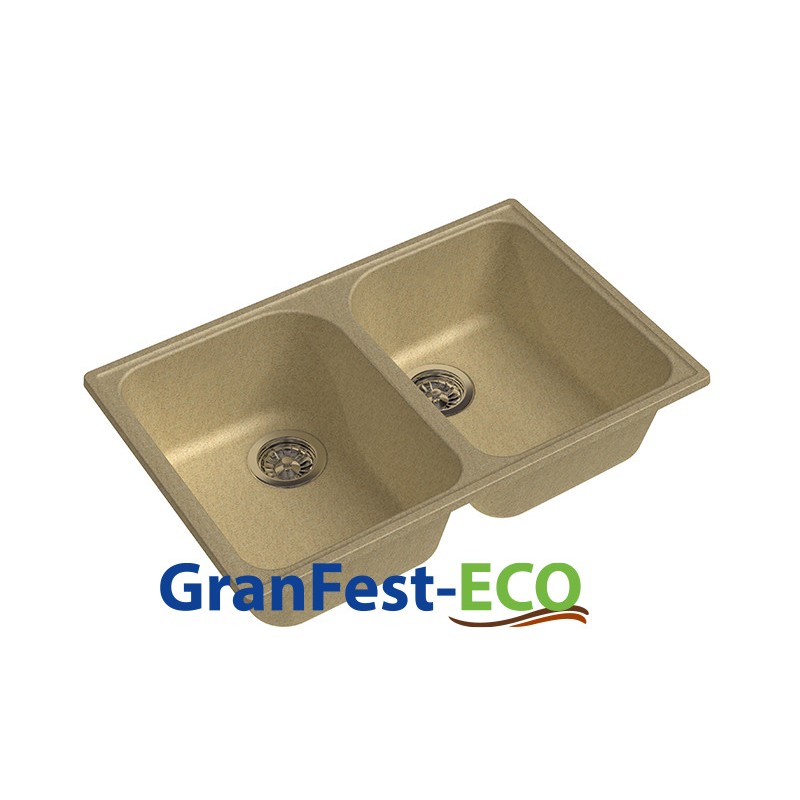 Фото Мойка Granfest eco-15 (ГР 740х480хh200) (шир.ящ.min 720) без сифона от производителя Granfest в Красноперекопске по цене 4 750 ₽