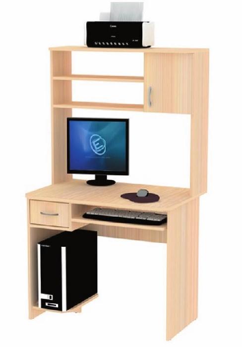 Стол компьютерный СК-15  (лдсп, лдсп-дуб молочный,  дуб молочный, дуб молочный (Пирамида) ) Стол компьютерный СК-15  (лдсп, лдсп-дуб молочный,  дуб молочный, дуб молочный (Пирамида) )