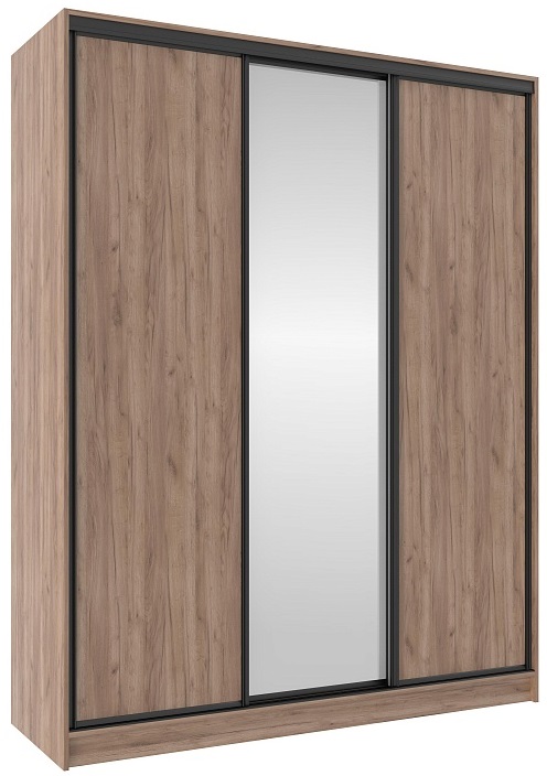 Фото Шкаф-купе 2000 Домашний (3 двери) от производителя Глазов в Красноперекопске по цене 40&nbsp;330 ₽