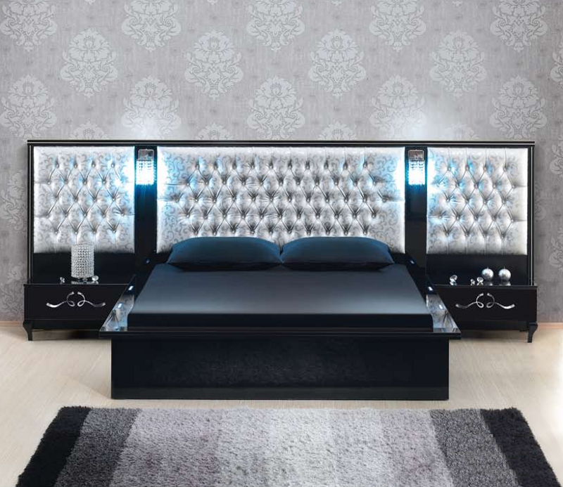 Фото Кровать двухспальная Авангард (ГР 1900х2100хh1340) (СМ 1600х2000) от производителя  в Красноперекопске по цене 58 520 ₽