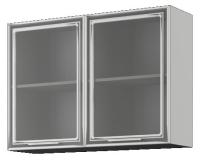 Кухня Барселона шкаф навесной ШВС 1000 (венге, белое дерево,(Интерьер-центр)) в Красноперекопске от производителя 