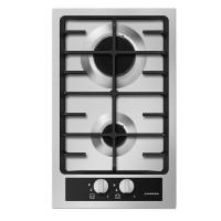 Варочная поверхность газовая 2-х комф. MGHS 32 71 (320х520) (Материал Металл/Стекло , Цвет Маталлик/Черный) в Красноперекопске от производителя в интернет магазине Планета Комфорта Варочная поверхность газовая 2-х комф. MGHS 32 71 (320х520) (Материал Металл/Стекло , Цвет Маталлик/Черный) в Красноперекопске от производителя