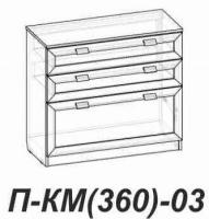 Комод Элит Д-КМ(360)-02 (венге (Сантан) ) в Красноперекопске от производителя 