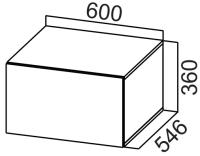 Кухня Модерн NEW шкаф навесной ШГ600г (36) (серый, графит,(SV-мебель)) в Красноперекопске от производителя 